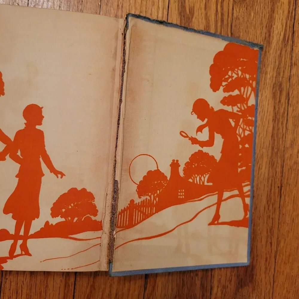 Sign Of The Twisted Candles Nancy Drew Mystery Book Carolyn‎ Keene 1933 1st Ed